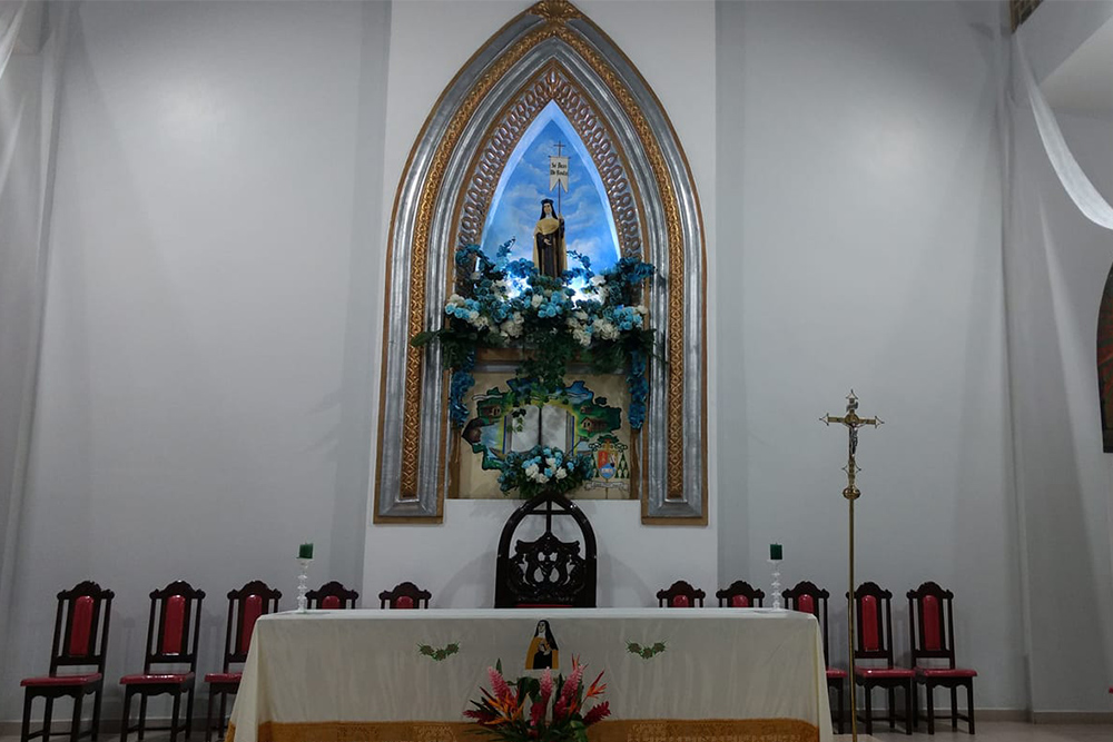 Festejos de Santa Teresa D'Ávila começam neste domingo em Tefé Portal do Marcos Santos Festejos de Santa Teresa D'Ávila começam neste domingo em Tefé Portal do Marcos Santos