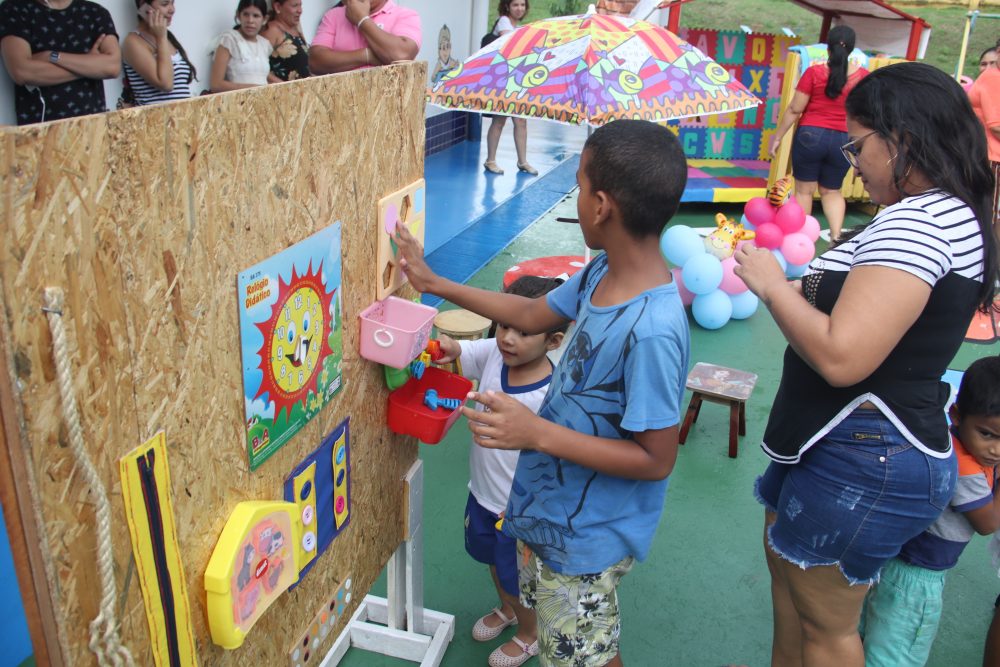 Prefeitura inaugura espa&ccedil;o l&uacute;dico em creche na Compensa e vai atender 177  crian&ccedil;as &ndash; Portal do Marcos Santos - Portal do Marcos Santos