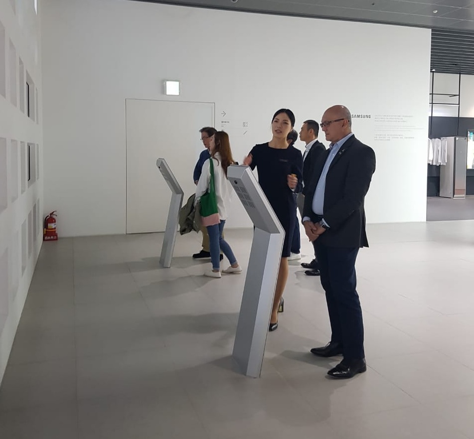Na Coreia, Suframa visita matriz de empresa instalada na ZFM Na Coreia, Suframa visita matriz de empresa instalada na ZFM