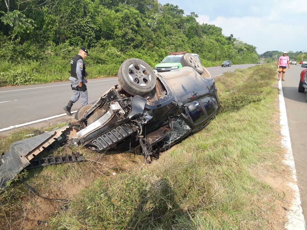 Motociclista morre em grave acidente ao colidir com Jeep na AM-070 Motociclista morre em grave acidente ao colidir com Jeep na AM-070