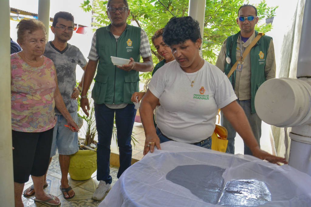 Manaus inicia levantamento do índice de infestação do Aedes aegypti Manaus inicia levantamento do índice de infestação do Aedes aegypti