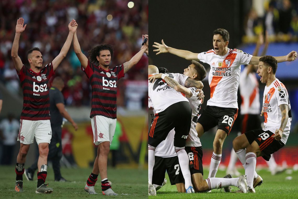 Libertadores: Flamengo e River protagonizam final in&eacute;dita e hist&oacute;rica