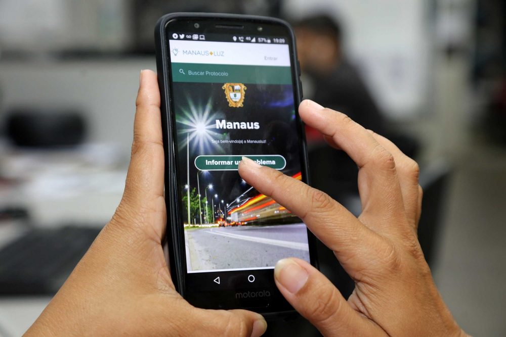 Aplicativo Manaus+Luz tem mais de 23 mil atendimentos em 1 ano de funcionamento
