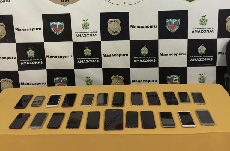 23 celulares roubados em Manacapuru s&atilde;o recuperados em a&ccedil;&atilde;o da PC