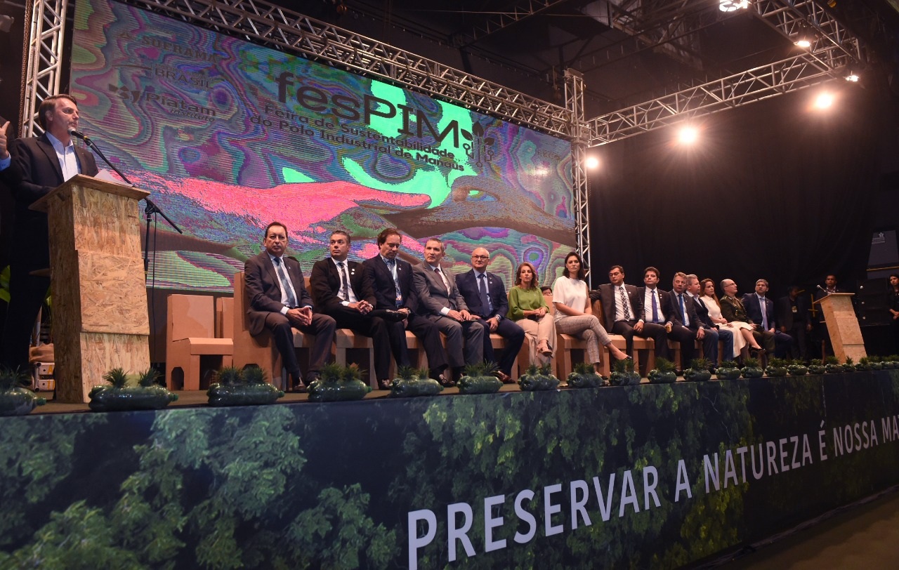Veja fotos da abertura do fesPIM com o presidente Jair Bolsonaro Veja fotos da abertura do fesPIM com o presidente Jair Bolsonaro