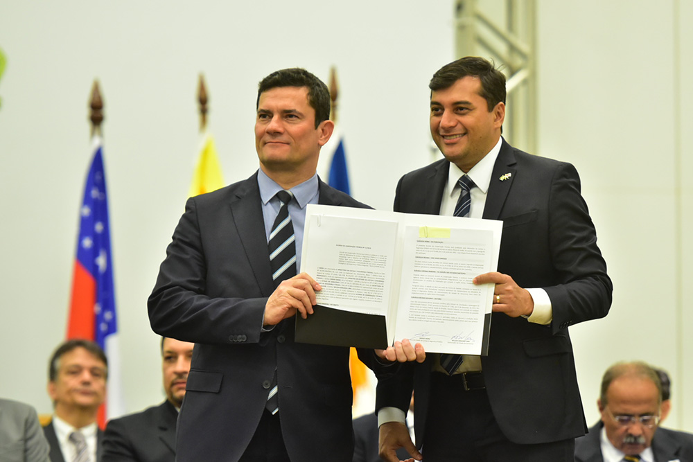 Sérgio Moro e Wilson Lima Sérgio Moro e Wilson Lima