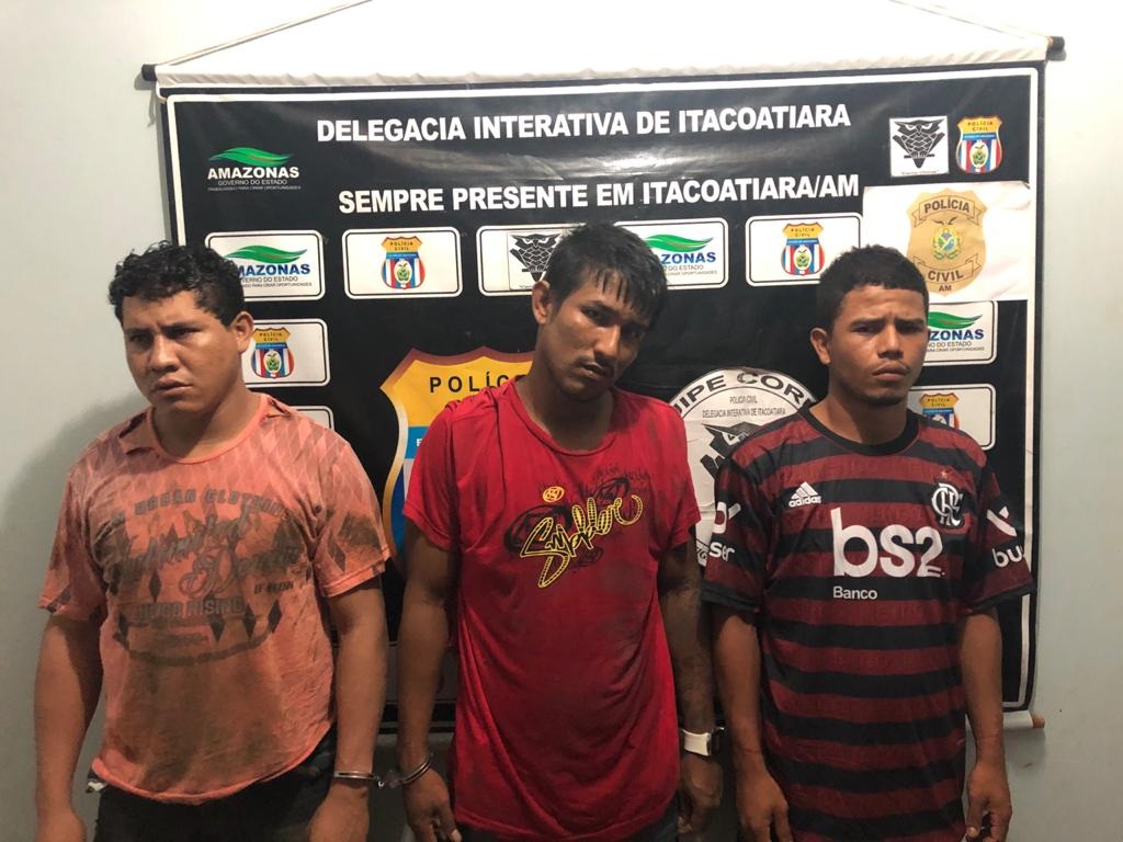 'Mil Grau', 'Bod&oacute;' e 'Xingu', integrantes de organiza&ccedil;&atilde;o criminosa, s&atilde;o presos em Itacoatiara
