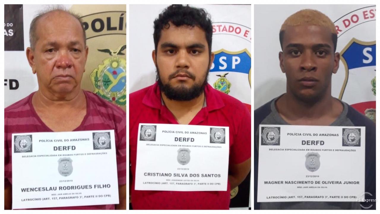 Polícia Civil prende mais três envolvidos no latrocínio de sargento da PM Polícia Civil prende mais três envolvidos no latrocínio de sargento da PM