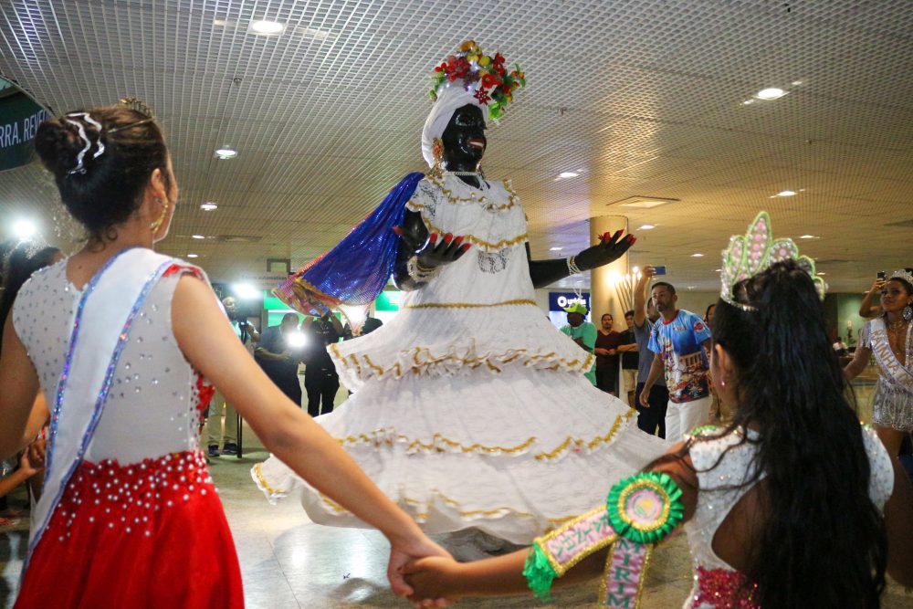 A despedida do carnaval