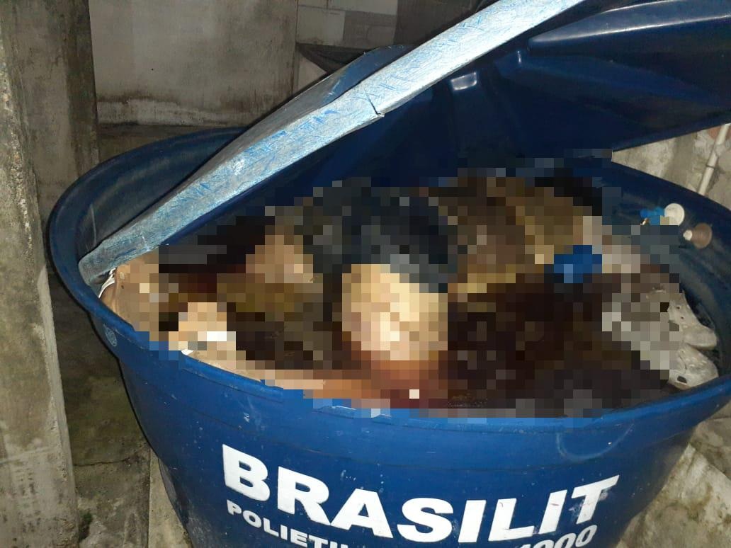 Moradores encontram mulher morta em caixa d'água de vila no São José Moradores encontram mulher morta em caixa d'água de vila no São José