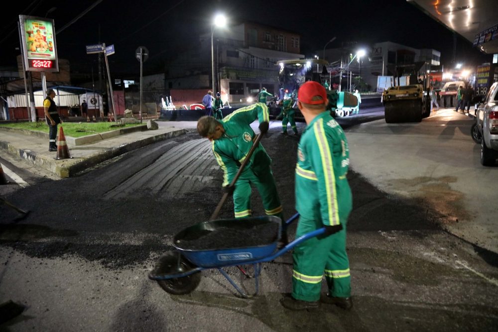 Recapeamento da Darcy Vargas ter&aacute; continuidade na madrugada desta quinta-feira