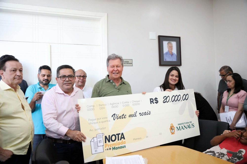 Campanha 'Nota Premiada Manaus' supera 10 mil cadastros