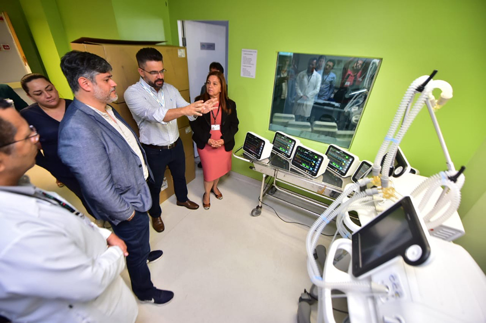 Hospital Francisca Mendes recebe novos equipamentos Hospital Francisca Mendes recebe novos equipamentos