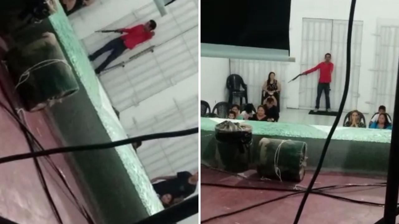 Fiéis da Assembleia de Deus são rendidos em assalto durante culto. Veja vídeo Fiéis da Assembleia de Deus são rendidos em assalto durante culto. Veja vídeo