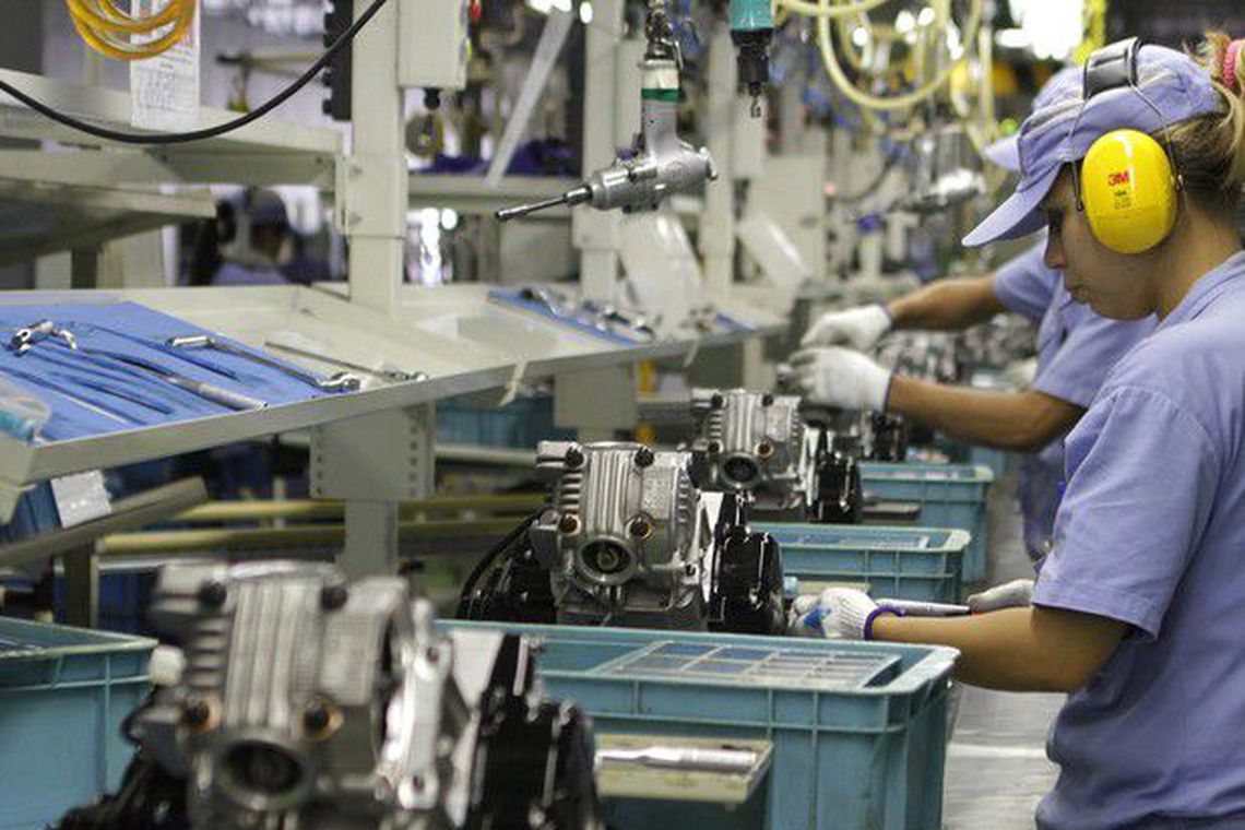 Produção industrial brasileira fecha 2019 com queda de 1,1% Produção industrial brasileira fecha 2019 com queda de 1,1%
