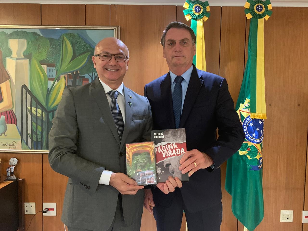 Em Brasília, Suframa debate agenda da ZFM com Bolsonaro Em Brasília, Suframa debate agenda da ZFM com Bolsonaro