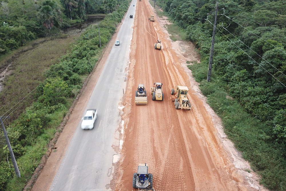 Obras na AM-070 Obras na AM-070