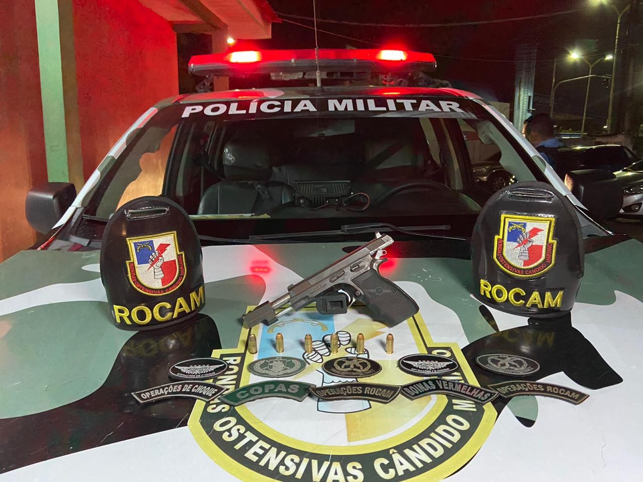 Ao trocar tiros com a Rocam, homem acaba morto no Lago Azul Ao trocar tiros com a Rocam, homem acaba morto no Lago Azul