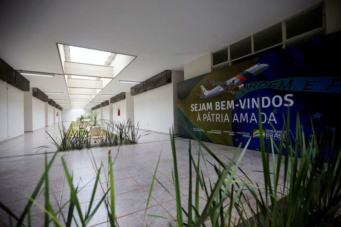 Base Aérea de Anápolis está pronta para receber repatriados Base Aérea de Anápolis está pronta para receber repatriados