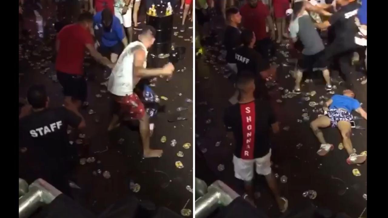 Vídeo mostra estudante de Medicina sendo brutalmente espancado em bloco de carnaval Vídeo mostra estudante de Medicina sendo brutalmente espancado em bloco de carnaval