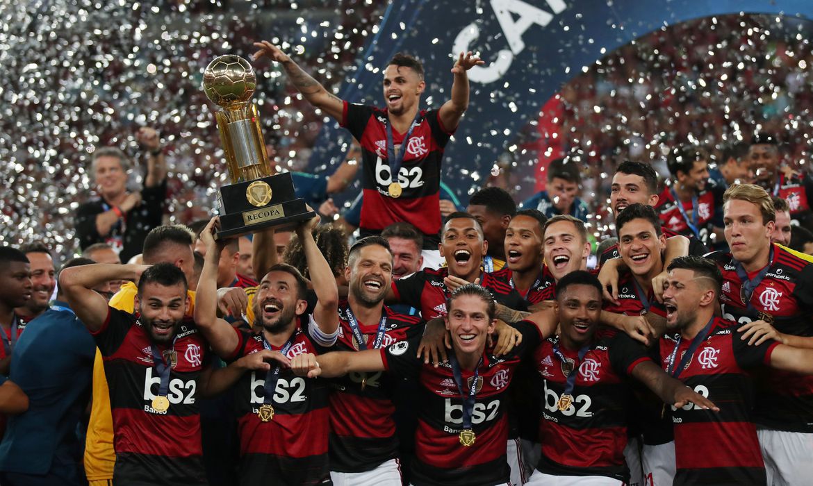 Fla de Jesus e Gabigol estabelece marcas com título da Recopa Fla de Jesus e Gabigol estabelece marcas com título da Recopa