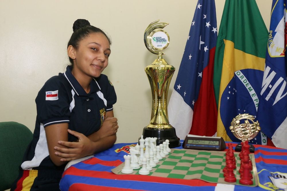 Aluna da rede estadual representará o as em Campeonato Brasileiro de  Xadrez