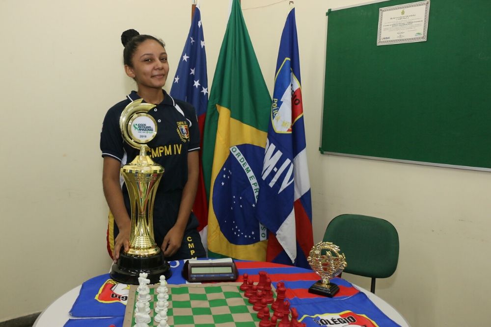 Aluna da rede estadual representará o as em Campeonato