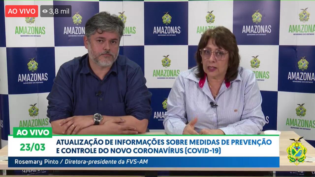 FVS-AM afirma que médicos infectados no Amazonas pegaram vírus fora do Estado FVS-AM afirma que médicos infectados no Amazonas pegaram vírus fora do Estado
