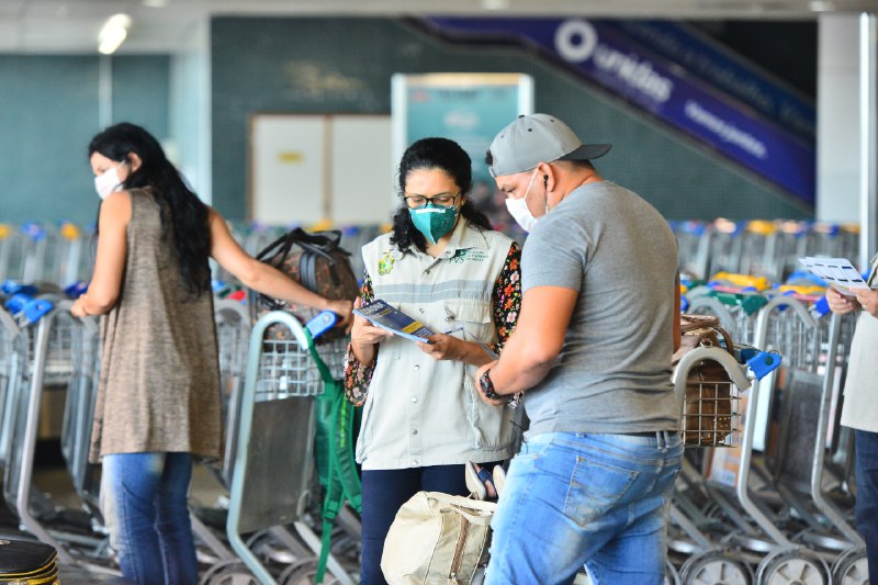 FVS-AM passa a monitorar remotamente quem desembarca em Manaus pelo aeroporto FVS-AM passa a monitorar remotamente quem desembarca em Manaus pelo aeroporto