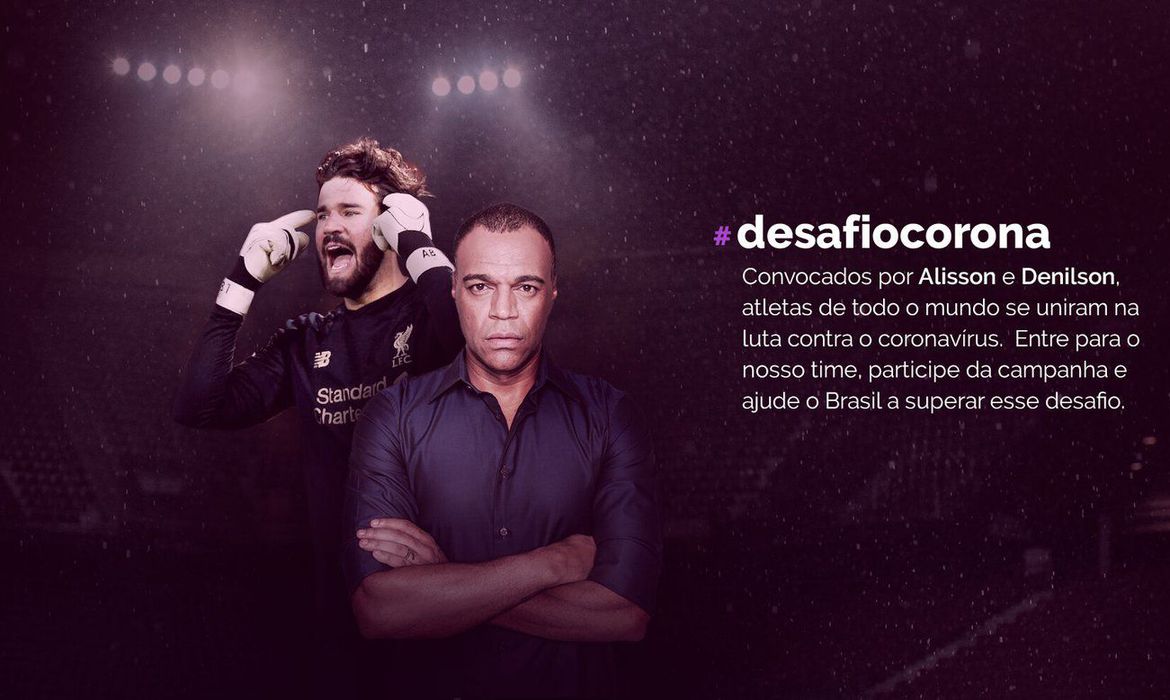Desafio Corona: estrelas do futebol se engajam na luta para conter pandemia