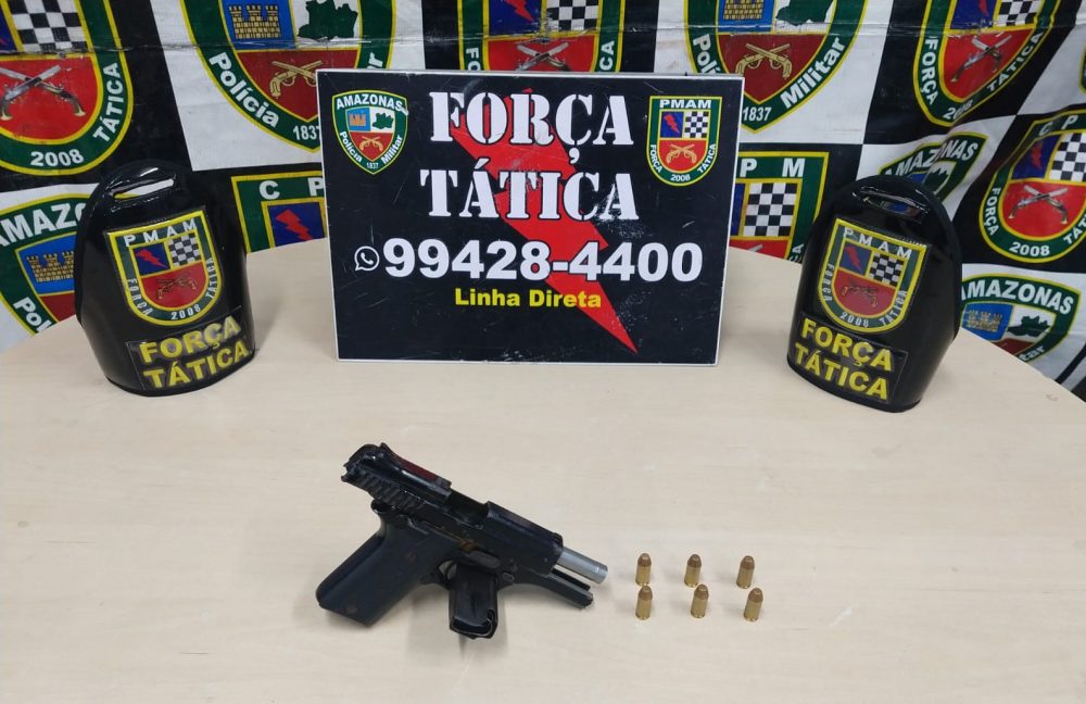 Persegui&ccedil;&atilde;o termina com troca de tiros e suspeito baleado no Santo Ant&ocirc;nio