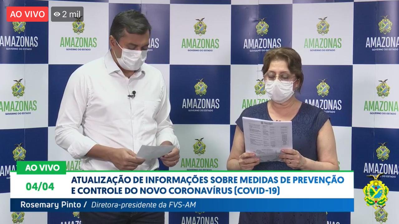 Manaus passa a 311 casos de Covid-19, concentrando 91% dos confirmados Manaus passa a 311 casos de Covid-19, concentrando 91% dos confirmados
