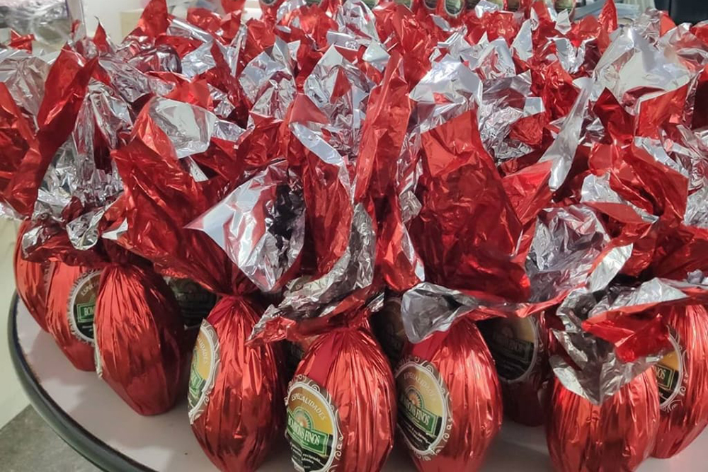 Empresa de chocolate pede ajuda para se manter no mercado Empresa de chocolate pede ajuda para se manter no mercado