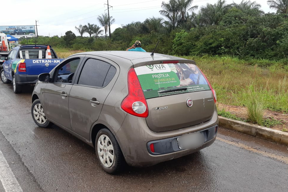 Motorista é detido na AM-070 Motorista é detido na AM-070