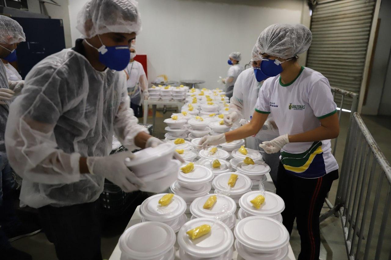 Restaurantes e Cozinhas Populares voltam a funcionar para entregar refei&ccedil;&otilde;es