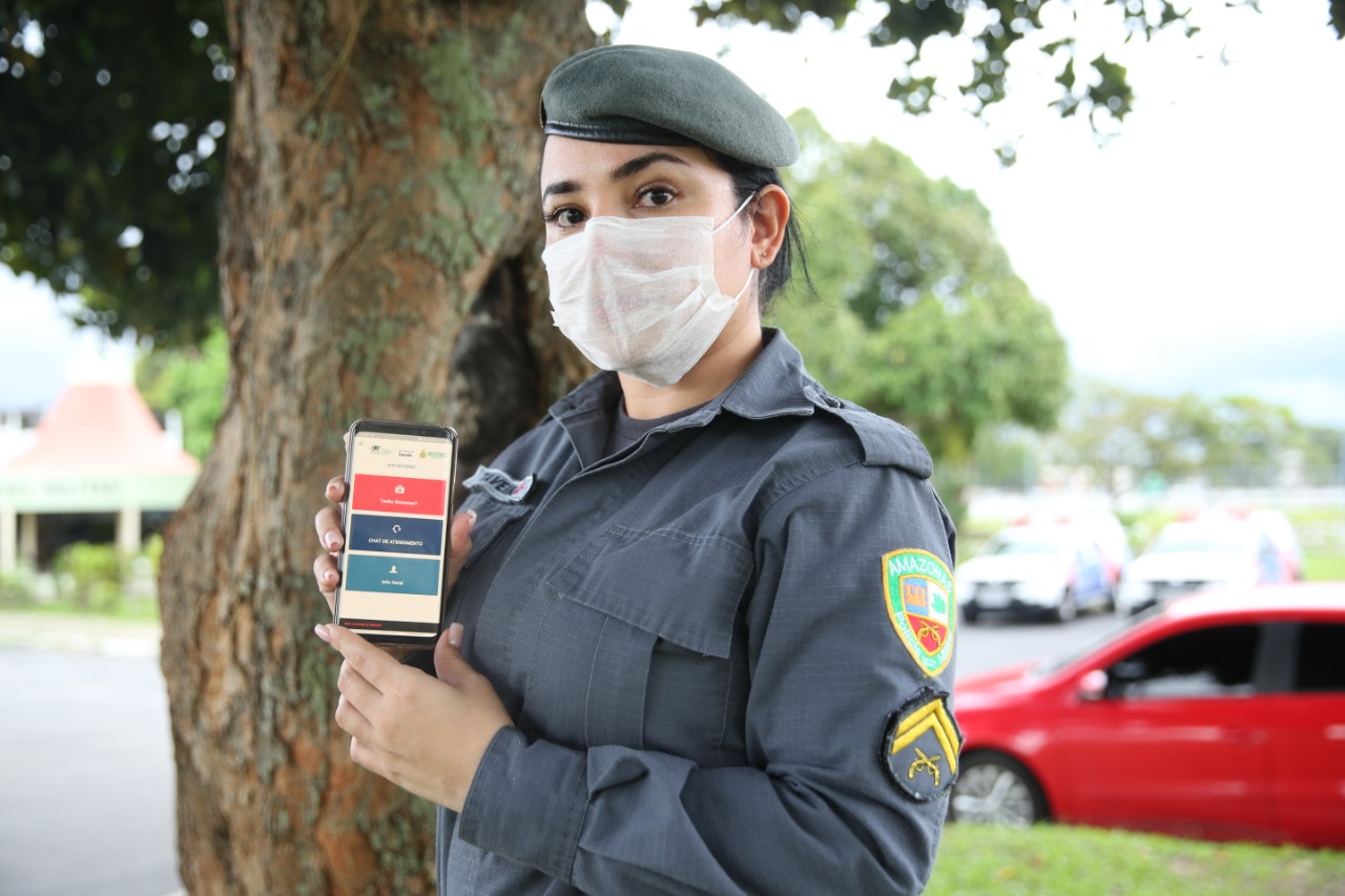 Novo m&oacute;dulo em aplicativo vai proporcionar consultas virtuais a PMs e tirar d&uacute;vidas sobre coronav&iacute;rus