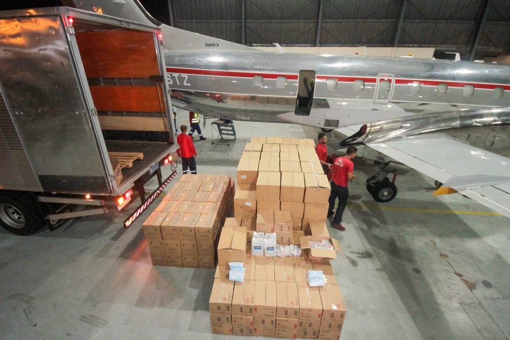 Amazonas recebe segunda parte da doação feita pelo Hospital Albert Einstein Amazonas recebe segunda parte da doação feita pelo Hospital Albert Einstein