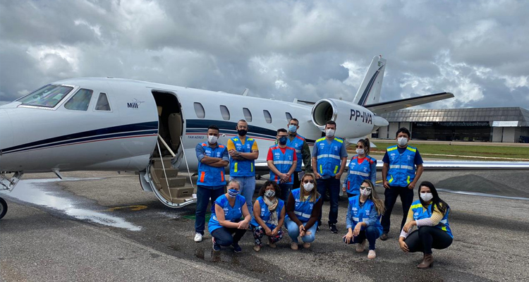 Segunda turma de profissionais da saúde chega a Manaus Segunda turma de profissionais da saúde chega a Manaus