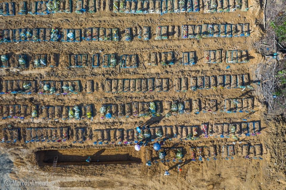 AM tem a maior taxa de mortalidade de Covid-19 no Brasil por milhão de habitantes AM tem a maior taxa de mortalidade de Covid-19 no Brasil por milhão de habitantes