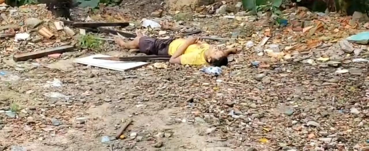 Corpo de homem com marcas de agressão é encontrado no Mauazinho Corpo de homem com marcas de agressão é encontrado no Mauazinho