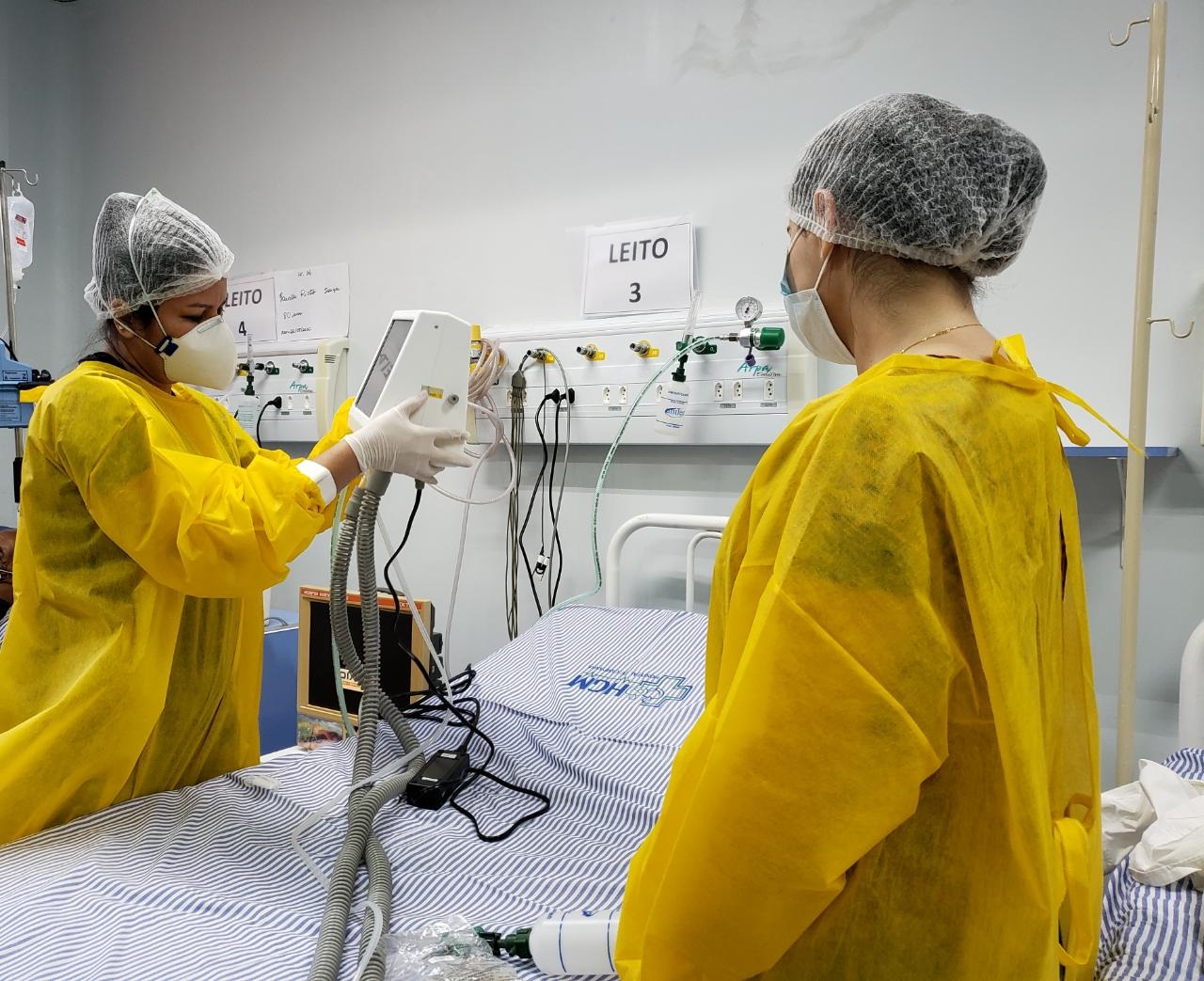 Governo envia novos respiradores para Hospital de Campanha de Manacapuru Governo envia novos respiradores para Hospital de Campanha de Manacapuru