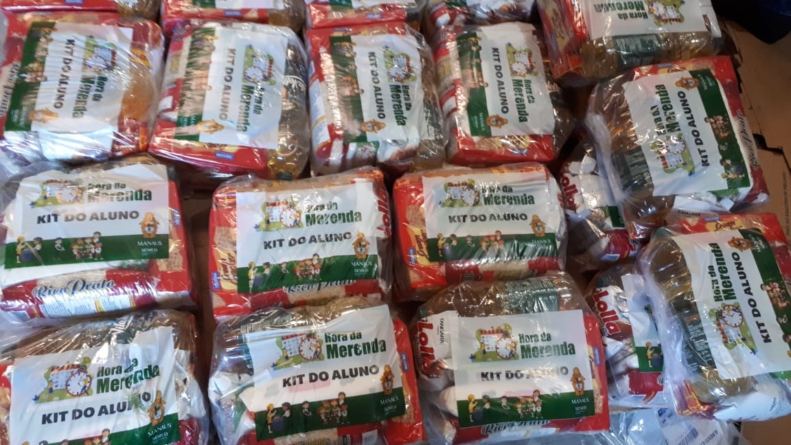 Prefeitura compra novos kits de alimentos para projeto 'Hora da Merenda' Prefeitura compra novos kits de alimentos para projeto 'Hora da Merenda'