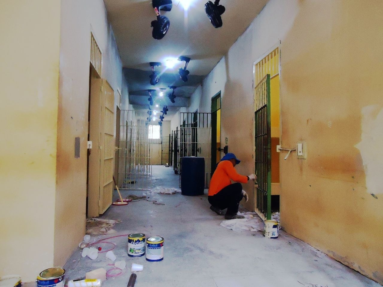 Seap realiza reforma no pavilhão anexo e na enfermaria do CDPM 1 Seap realiza reforma no pavilhão anexo e na enfermaria do CDPM 1