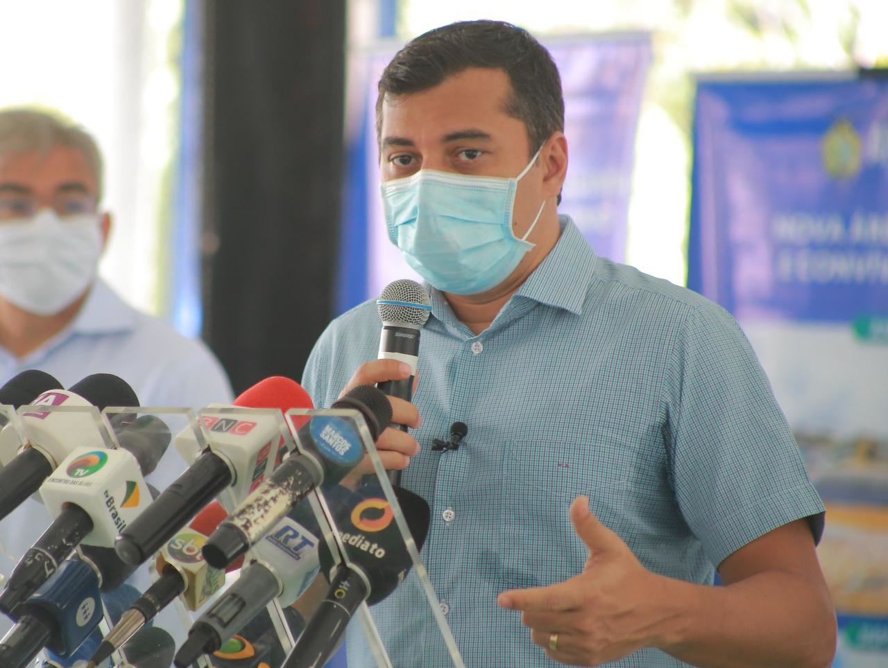 Estudo aponta que decreto assinado por Wilson Lima evitou 1,3 mil mortes e 123 mil contaminados Estudo aponta que decreto assinado por Wilson Lima evitou 1,3 mil mortes e 123 mil contaminados