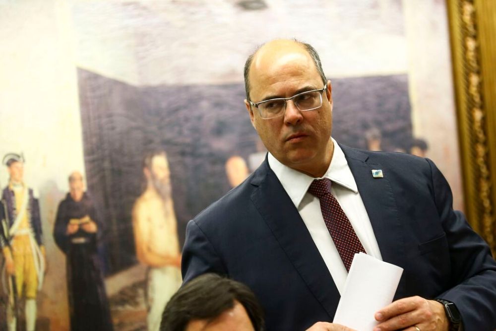 Governador Wilson Witzel afastado do cargo Governador Wilson Witzel afastado do cargo