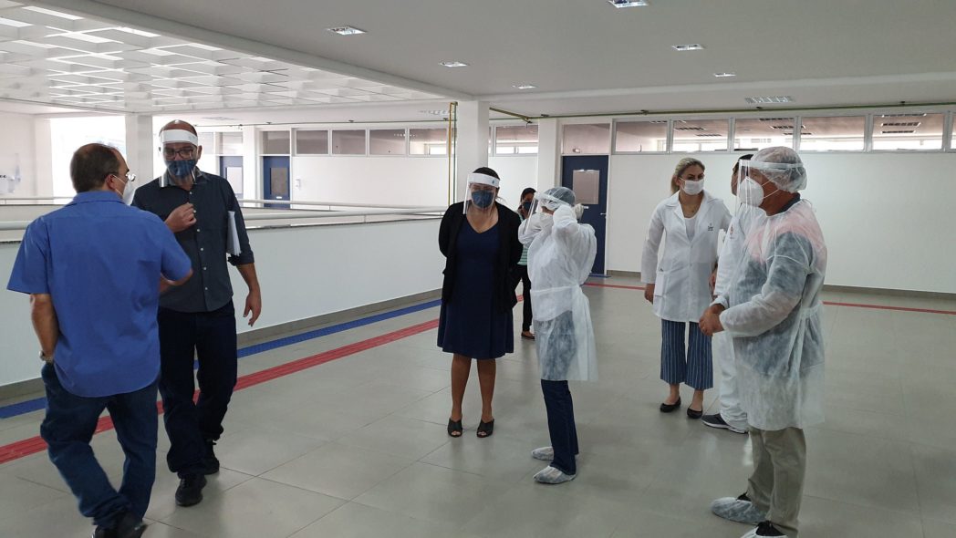 Em inspe&ccedil;&atilde;o, MP refor&ccedil;a necessidade de invent&aacute;rio de bens do hospital de campanha da Prefeitura