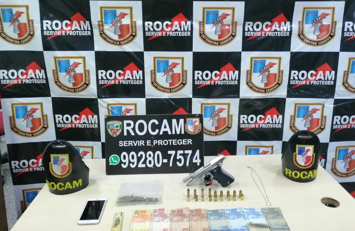 Homem &eacute; preso com arma e por manter esposa em c&aacute;rcere privado no Dom Pedro