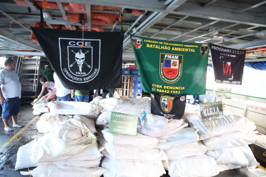 Embarca&ccedil;&atilde;o &eacute; multada em R$ 123 mil com 5t de pirarucu ilegal