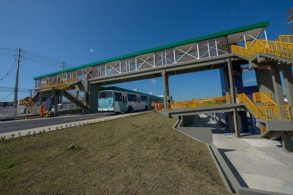 Nova estação de transferência de passageiros Nova estação de transferência de passageiros