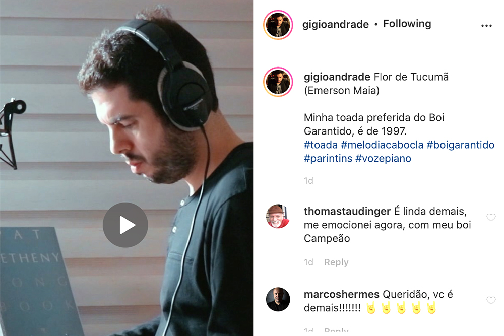 Toada ao piano emociona Toada ao piano emociona
